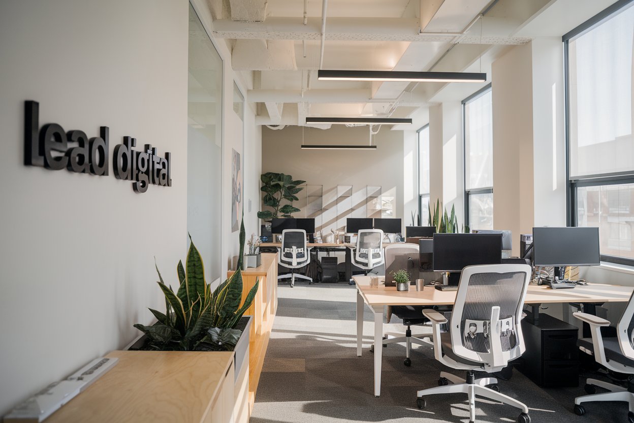 Lead Digital office space - modern professional environment